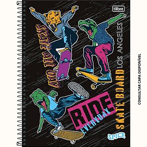 CADERNO TILIBRA UNIV 16 MAT C DURA SPICE 254778-P (CORES SORTIDAS)