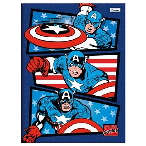 CADERNO FORONI BROCHURÃO CAPA DURA MARVEL COMICS  80-P (CORES SORTIDAS)