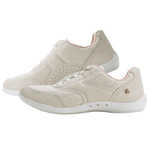 TÊNIS KOLOSH CASUAL COM CADARÇO FEMININO NUDE