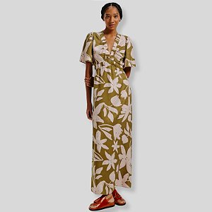Vestido longo hotsell viscose hering