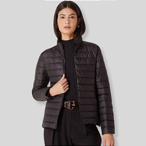 JAQUETA HERING POLIESTER SEM CAPUZ PUFFER FEMININA