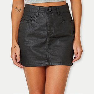 SAIA BLD JEANS BRIM RESINADO MINI FEMININO