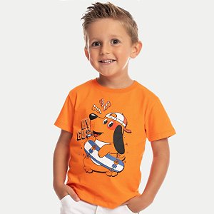 CAMISETA BY GUS MC COMFORT ALGODÃO SILKADA MASCULINA INFANTIL
