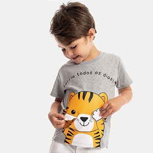 CAMISETA BY GUS MC COMFORT ALGODÃO SILKADA MASCULINA INFANTIL