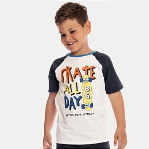 CAMISETA BY GUS MC COMFORT ALGODÃO SILKADA MASCULINA INFANTIL