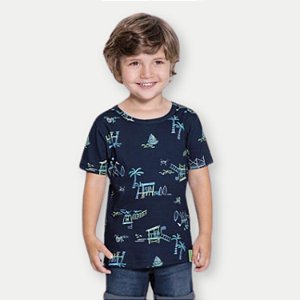 CAMISETA ALAKAZOO MC COMFORT ESTAMPADA MASCULINA INFANTIL