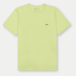 CAMISETA FICO MC  COMFORT ALGODÃO SILKADA VERDE LIMAO MASCULINA