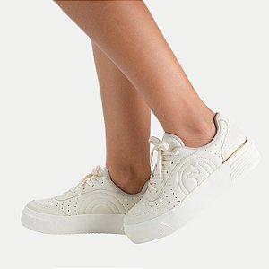 TÊNIS KOLOSH CASUAL CREME FEMININO