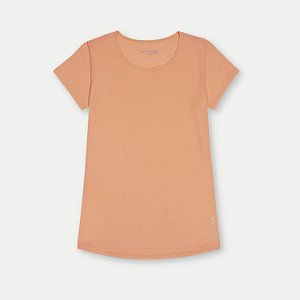 BLUSA GRAPHENE MC POLIAMIDA FITNESS LARANJA FEMININA