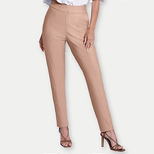 CALÇA LUNENDER CREPE ALFAIATARIA FEMININA