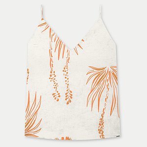 BLUSA LUNENDER REGATA VISCOSE ESTAMPADA FEMININA