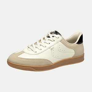 TÊNIS DAKOTA CASUAL COM CADARÇO BEGE FEMININO