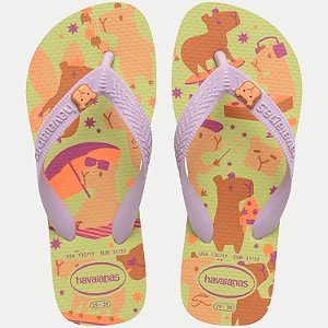 CHINELO HAVAIANAS KIDS FANTASY DEDO VERDE FEMININO INFANTIL