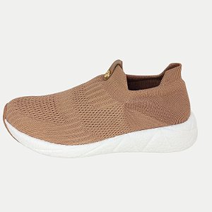 TÊNIS MODARE CASUAL IATE KNIT NUDE FEMININO ADULTO