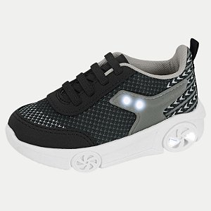 TÊNIS MOLEKINHO RUNNING COM CADARÇO E LUZ LED MASCULINO INFANTIL