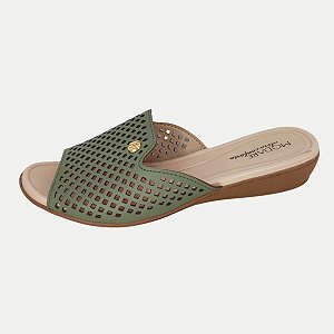 TAMANCO MODARE ANABELA BAIXO VERDE FEMININA ADULTO