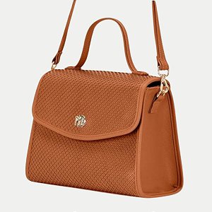 BOLSA MODARE 2 TIPOS DE ALÇA CARAMELO FEMININA ADULTO