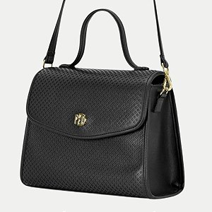 BOLSA MODARE 2 TIPOS DE ALÇA PRETA FEMININA ADULTO