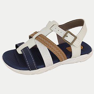 SANDALIA MOLEKINHO STREET OFFWHITE MASCULINA INFANTIL