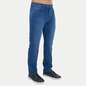 CALÇA SHOT JEANS MÉDIO COM ELASTANO COMFORT MASCULINA ADULTO