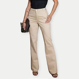 CALÇA MAC JEANS BRIM COM ELASTANO BOOTCUT FEMININA ADULTO