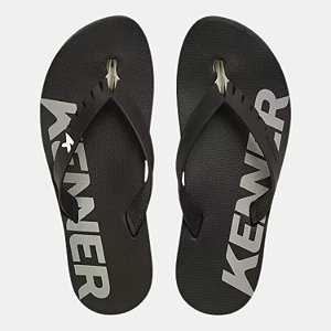 CHINELO KENNER DEDO RED TIRAS PRETO MASCULINO MASCULINO ADULTO