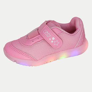 TÊNIS KIDY FLEX LIGHT RUNNING ROSA FEMININO INFANTIL