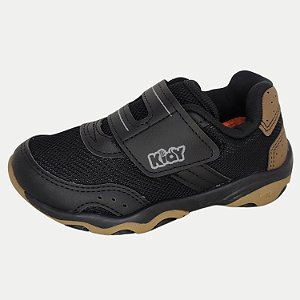 TÊNIS KIDY PLAY ADVENTURE VELCRO PRETO MASCULINO INFANTIL