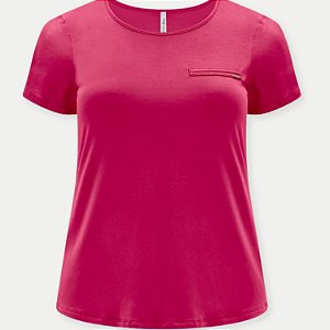 BLUSA LUNENDER MC MAIS MULHER ROSA VISCOLYCRA  FEMININA ADULTO