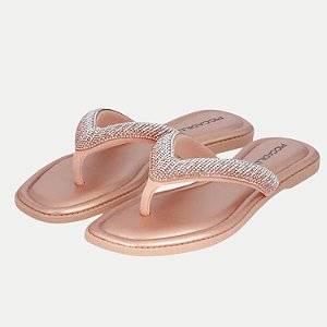 TAMANCO PICCADILLY RASTEIRA OURO ROSE FEMININA ADULTA