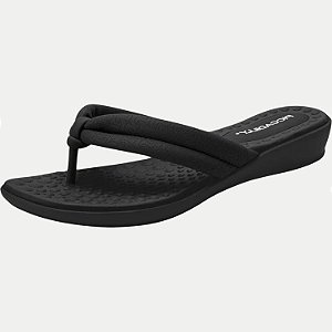 TAMANCO PICCADILLY ANABELA BAIXO WIDEFIT PRETO FEMININO ADULTO