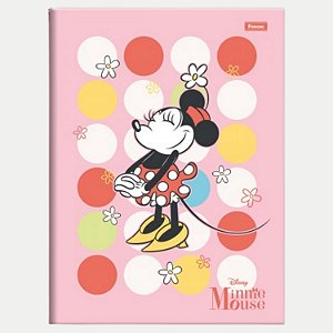 CADERNO FORONI BROCHURÃO CAPA DURA MINNIE VINTAGE  2750-P (CORES SORTIDAS)