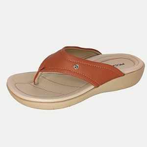 TAMANCO PICCADILLY ANABELA MEDIO CARAMELO FEMININO ADULTO