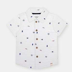 CAMISA ALAKAZOO MC COMFORT MALHA ESTAMPADA MASCULINO INFANTIL
