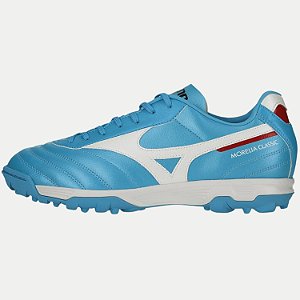 CHUTEIRA MIZUNO SOCIETY MORELIA CLASSIC AZUL MASCULINA ADULTO
