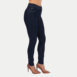 CALÇA SHOT JEANS E ELASTANO SKINNY FEMININA ADULTO