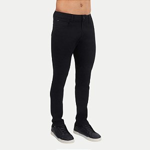 CALÇA SHOT BRIM ELASTANO SLIM PRETA MASCULINA ADULTO