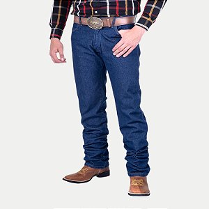 CALÇA WRANGLER JEANS BRUTO COMFORT MASCULINA ADULTO