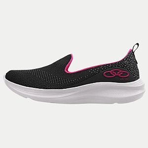 TÊNIS OLYMPIKUS SAFIRA RUNNING IATE PRETO FEMININO ADULTO