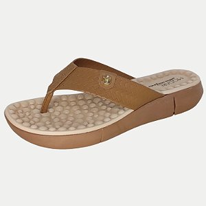 TAMANCO MODARE ANABELA BAIXO MASSAGEM CARAMELO FEMININO ADULTO