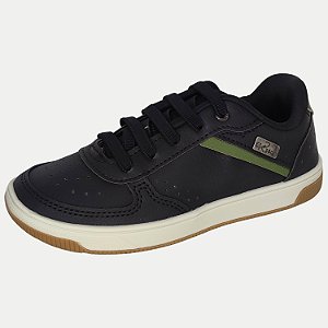 TÊNIS KIDY CASUAL K360 COM CADARÇO PRETO MASCULINO INFANTIL