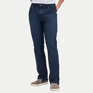 CALÇA LEE JEANS E ELASTANO COMFORT LAVAGEM ESCURA MASCULINA ADULTO