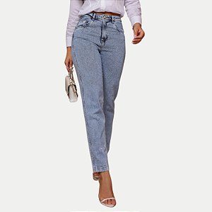 CALÇA MAC JEANS JEANS BRUTO MOM LAVAGEM CLARA FEMININA ADULTO