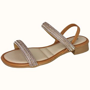 SANDALIA MISSISSIPI SALTO BAIXO ACTIVE CARAMELO FEMININA ADULTO