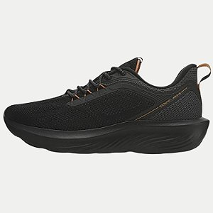 TÊNIS OLYMPIKUS RITMO PRETO RUNNING SOLADO DE EVA MASCULINO ADULTO