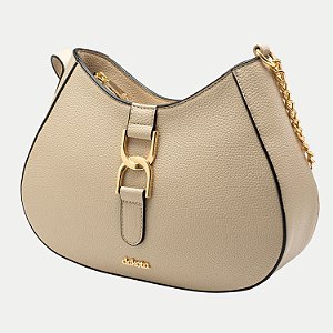 BOLSA DAKOTA DE OMBRO BEGE SÍNTETICO FEMININA ADULTO