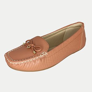 SAPATO MODARE MOCASSIM NUDE FEMININO ADULTO