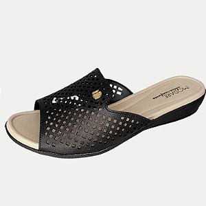 TAMANCO MODARE ANABELA BAIXO PRETO FEMININO ADULTO