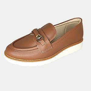 SAPATO MODARE MOCASSIM  LOAFER AVELÃ FEMININO ADULTO