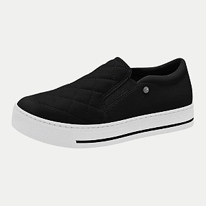 TÊNIS RAMARIM CASUAL PRETO IATE FEMININO ADULTO